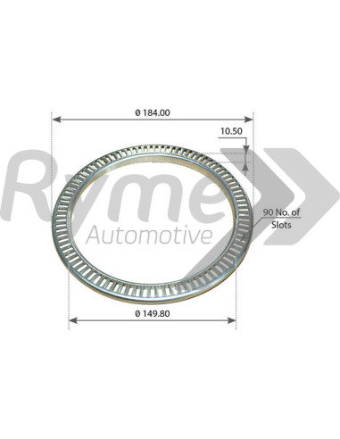 Corona ABS SAF 184X150X10.5